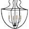 Quoizel Pendant Pendant 4 Lights Matte Black QP6215MBK - alternate 2
